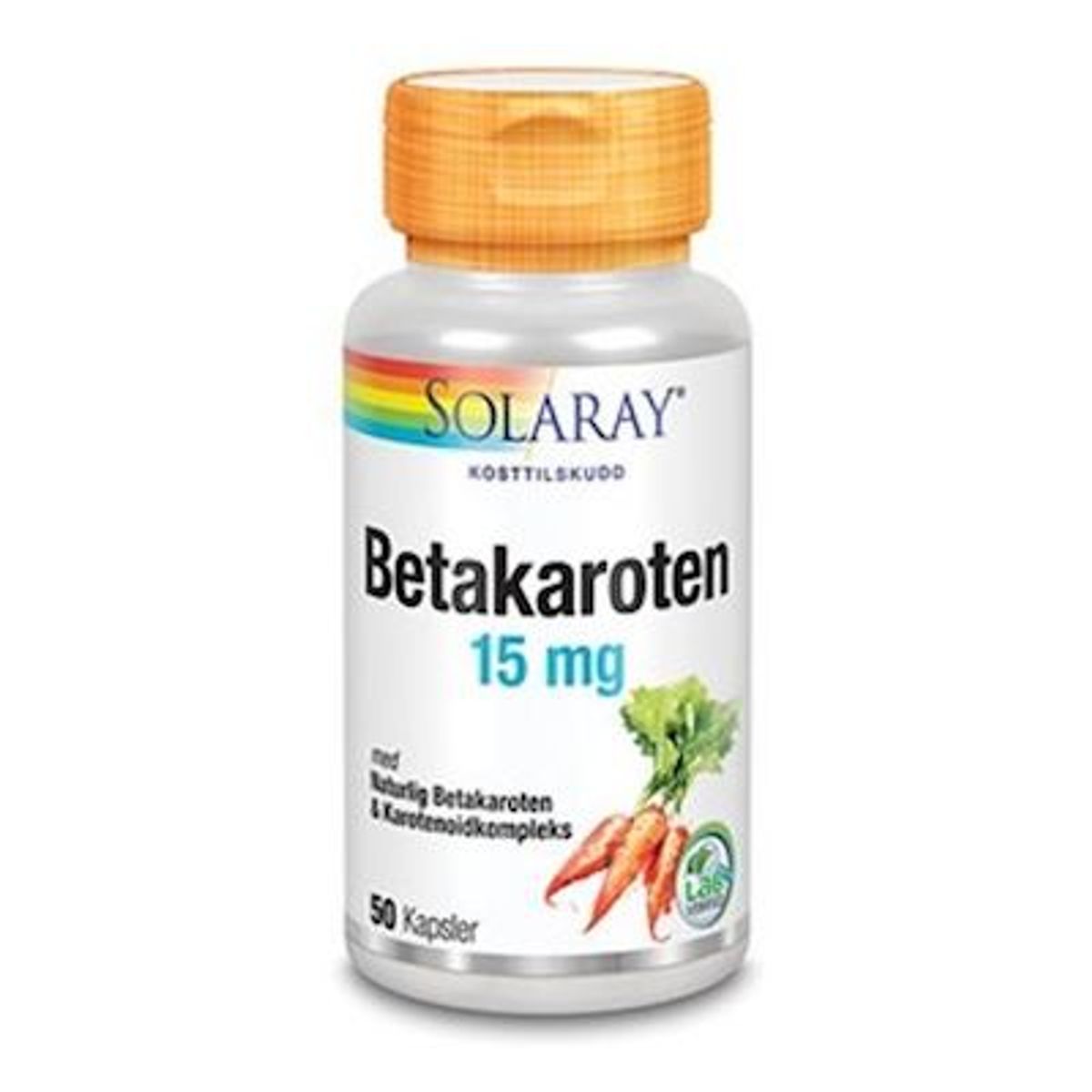 Solaray betakaroten 15 mg 50 kap