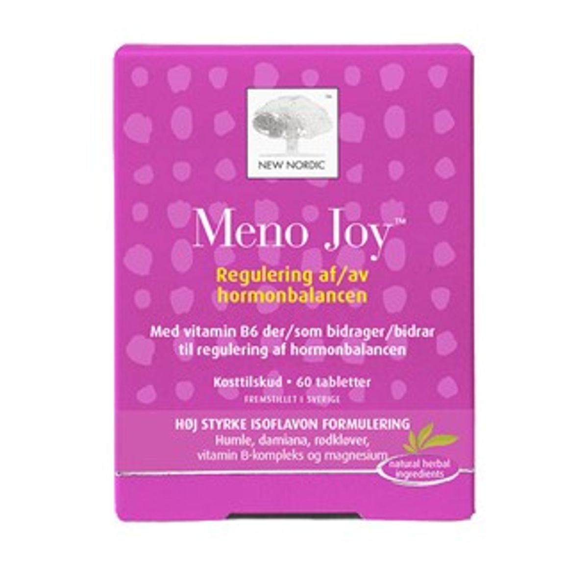 New nordic meno joy 60 tabletter